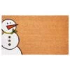 Winter Snowman Doormat 24" X 36" -Northlight Shop multi calloway mills christmas doormats 107572436 64 1000