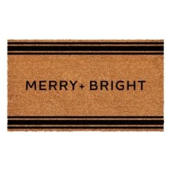 Modern Merry Doormat 24" X 36"