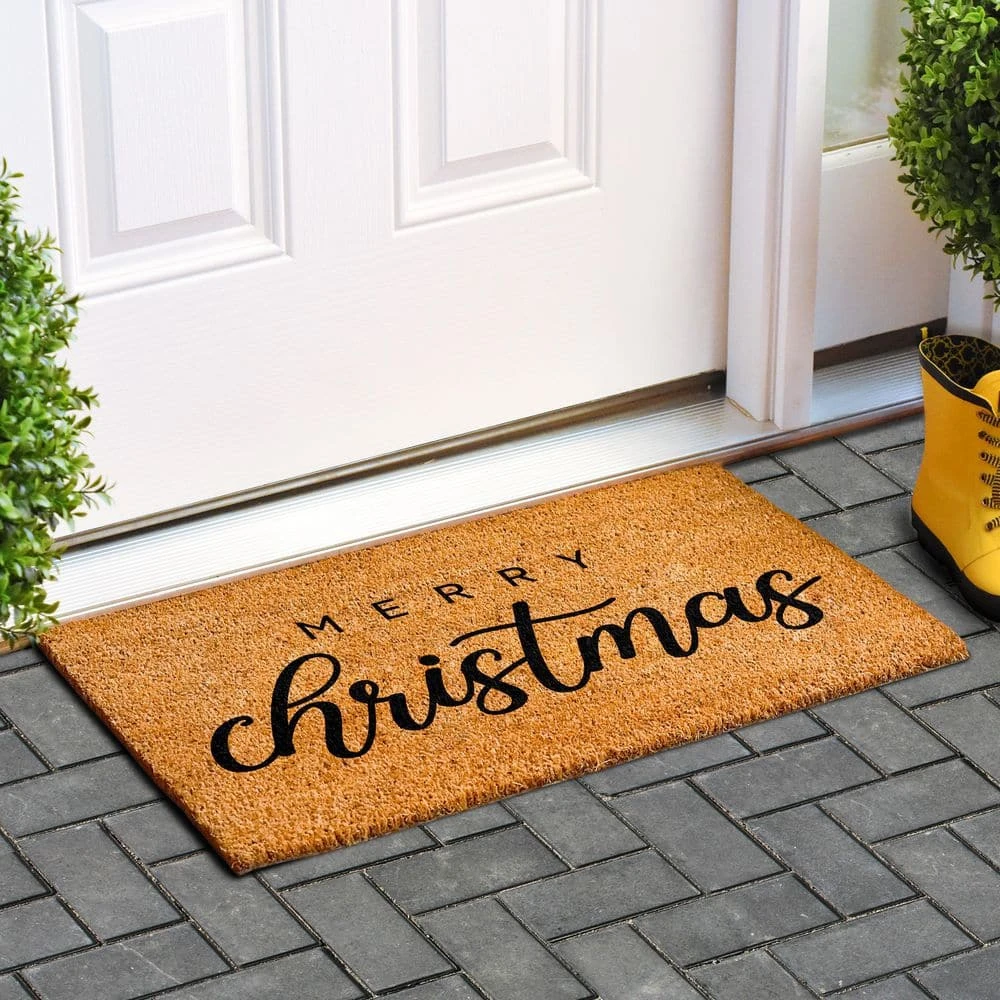 Classic Christmas Doormat 24" X 48" 2 Classic Christmas Doormat 24" X 48" - Image 2