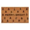 Merry Tree Farm Doormat 17" X 29" -Northlight Shop multi calloway mills christmas doormats 109111729 64 1000