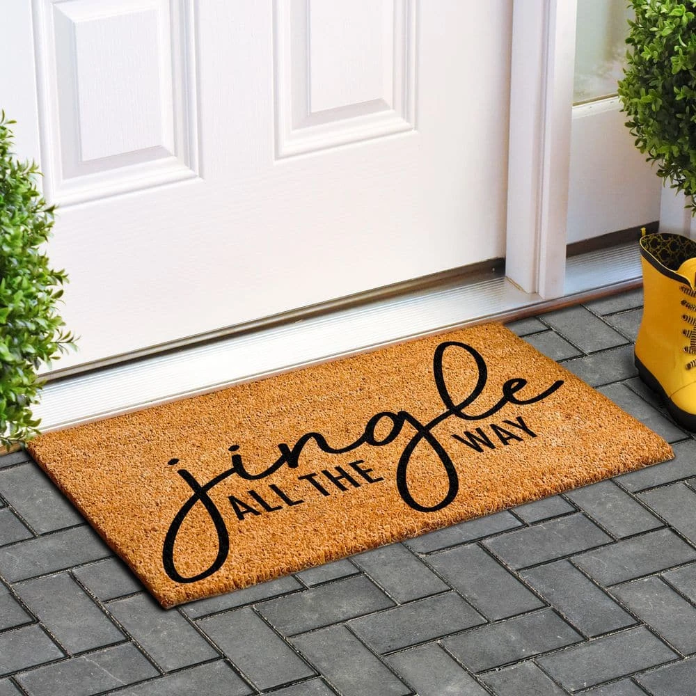 Jingle All The Way Doormat 24" X 36" 2 Jingle All The Way Doormat 24" X 36" - Image 2
