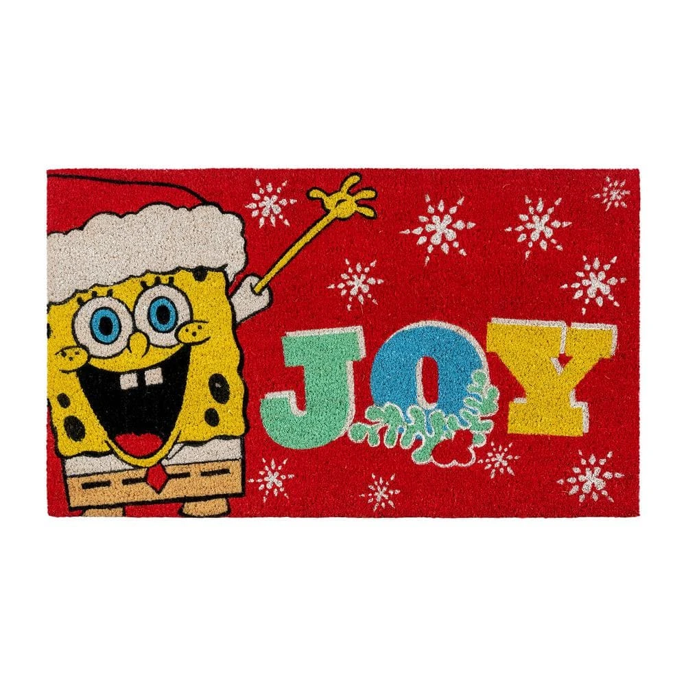 Nickelodeon Spongebob Santa/Joy 20 In. X 34 In. Coir Door Mat (2-Pack) 8 Nickelodeon Spongebob Santa/Joy 20 In. X 34 In. Coir Door Mat (2-Pack) - Image 8