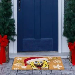 Nickelodeon Spongebob Santa/Joy 20 In. X 34 In. Coir Door Mat (2-Pack) 11 Nickelodeon Spongebob Santa/Joy 20 In. X 34 In. Coir Door Mat (2-Pack) -Northlight Shop multi colored nickelodeon christmas doormats 80011 c3 1000