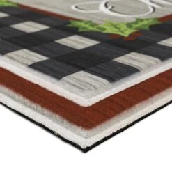 Home Accents Holiday Holiday Tradition Supreme Entry 18 In. X 30 In. Holiday Door Mat -Northlight Shop multi home accents holiday christmas doormats 837181 1d 1000