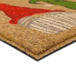 Home Accents Holiday Gnome Holidays Faux Coir 18 In. X 30 In. Holiday Door Mat -Northlight Shop multi home accents holiday christmas doormats 837556 1d 1000