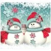 7 Ft. X 8 Ft. Snowman Christmas-Outdoor Holiday 2-Car Split Garage Door Decor Mural For Split Car Garage, 2-Graphic Kit -Northlight Shop my door decor christmas garage door decorations 285901xmas 002 64 1000