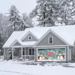 7 Ft. X 16 Ft. Snowman Merry Christmas-Outdoor Christmas Holiday Garage Door Banner Decor 11 7 Ft. X 16 Ft. Snowman Merry Christmas-Outdoor Christmas Holiday Garage Door Banner Decor -Northlight Shop my door decor christmas garage door decorations 285905xmas 001 76 1000