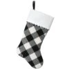 19 In. General Store Plaid Stocking -Northlight Shop national tree company christmas stockings ah63 ps94810 1 64 1000