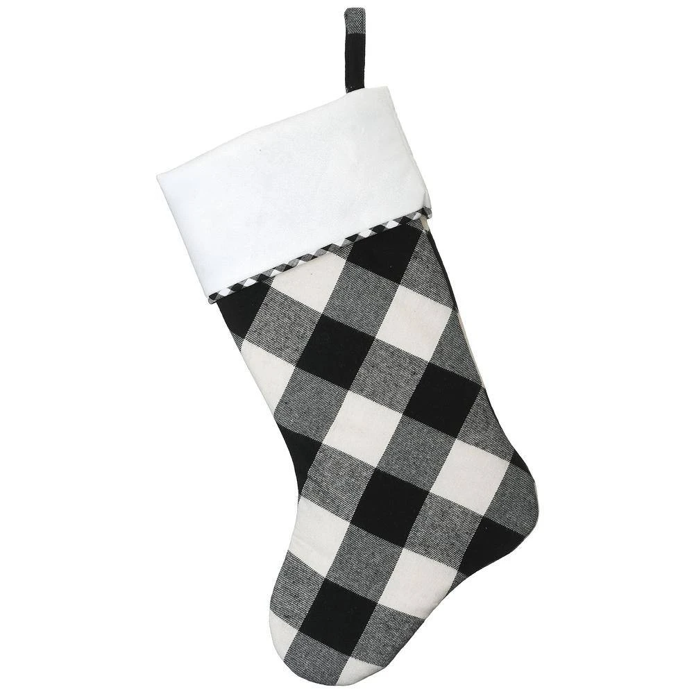 19 In. General Store Plaid Stocking 5 19 In. General Store Plaid Stocking - Image 5