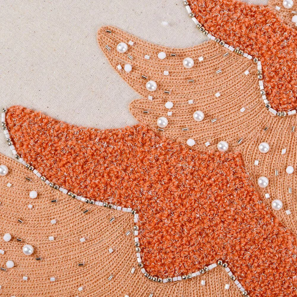 18 In. HGTV Home Collection Coastal Christmas Pillow 2 18 In. HGTV Home Collection Coastal Christmas Pillow - Image 2