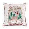 18 In. HGTV Home Collection Snow Globe Christmas Pillow -Northlight Shop national tree company christmas textiles hgtdd94 20348cc 64 1000