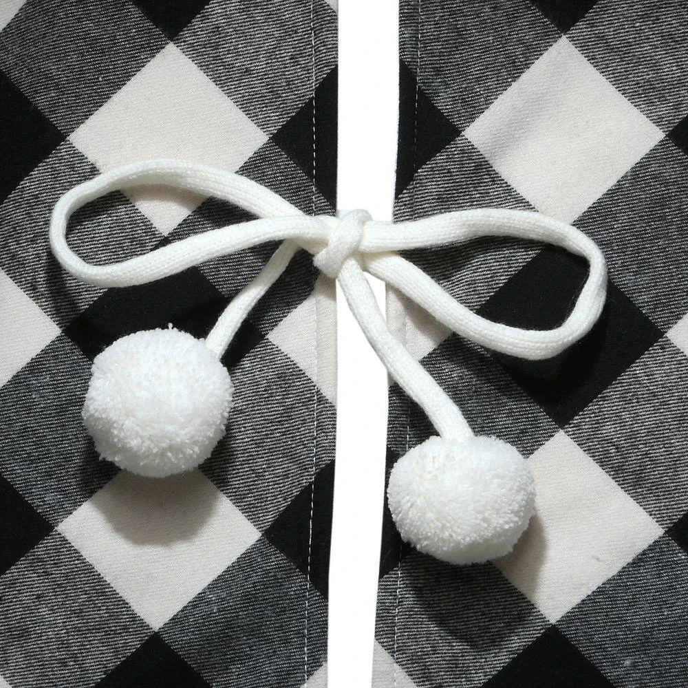 48 " General Store Collection Plaid Christmas Tree Skirt 4 48 " General Store Collection Plaid Christmas Tree Skirt - Image 4