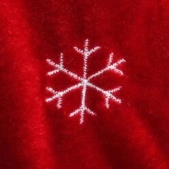 52 " General Store Collection Red And White Christmas Tree Skirt -Northlight Shop national tree company christmas tree skirts ah63 pt15087l 1 1f 1000