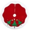 52 " General Store Collection Red And White Christmas Tree Skirt -Northlight Shop national tree company christmas tree skirts ah63 pt15087l 1 64 1000