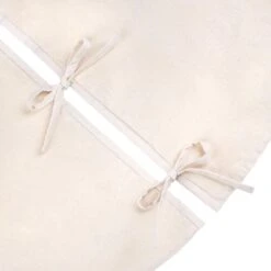 52 In. HGTV Home Collection Fringe Detail Tree Skirt Off White -Northlight Shop national tree company christmas tree skirts hgt93 cts25024a 4f 1000