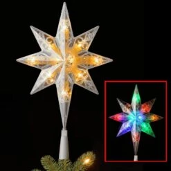11 In. Bethlehem Star Tree Topper -Northlight Shop national tree company christmas tree toppers ta21 11l e1 1000