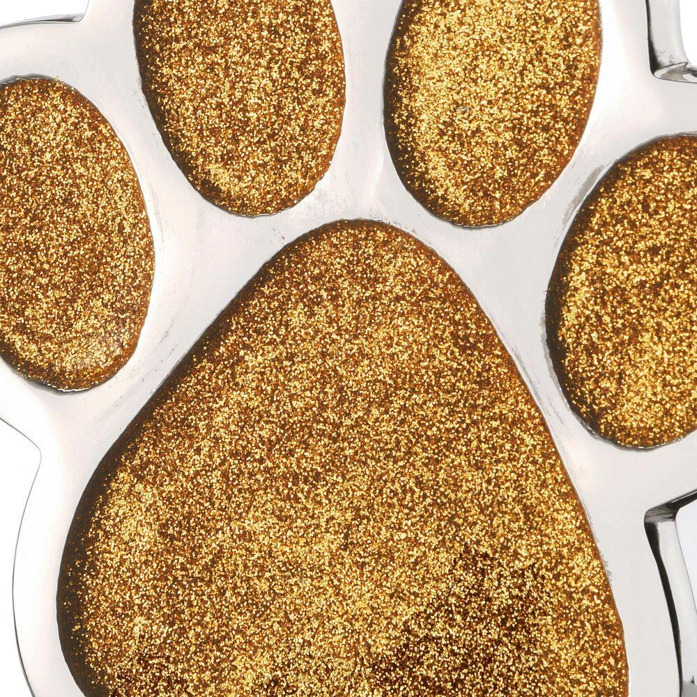 5 In. Gold Sparkle JOY Stocking Holders (3-count) 2 5 In. Gold Sparkle JOY Stocking Holders (3-count) - Image 2