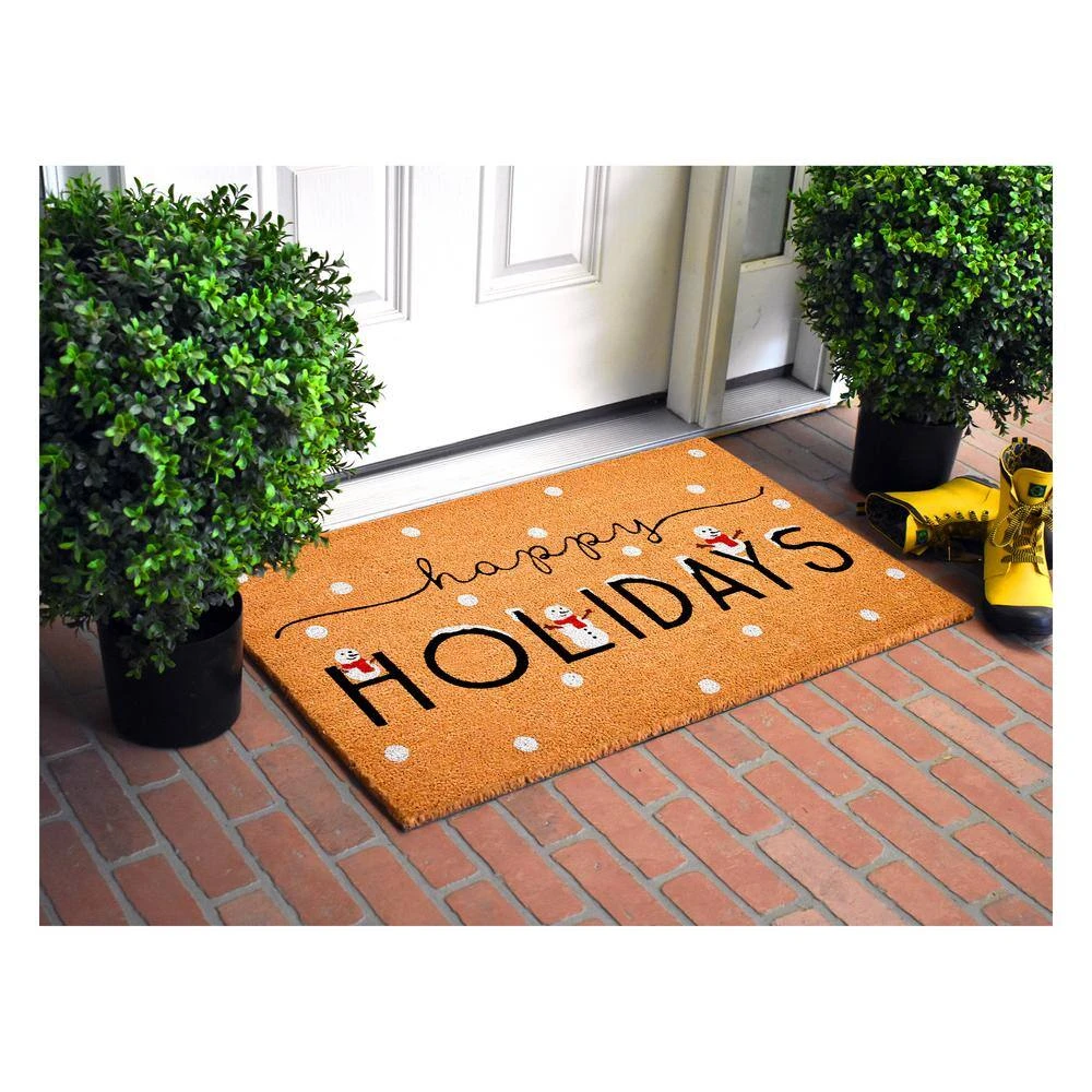 Holiday Joy Doormat 24" X 36" 2 Holiday Joy Doormat 24" X 36" - Image 2