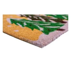 Winter Wonderland 24 In. X 36 In. Coir Door Mat -Northlight Shop natural green calloway mills christmas doormats 122252436 c3 1000