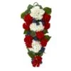 26in. Unlit Artificial Holiday Swag With Geranium And Blue Berry 21 26in. Unlit Artificial Holiday Swag With Geranium And Blue Berry -Northlight Shop nearly natural christmas swag 4325 64 1000