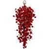 28in. Plum Blossom Teardrop Artificial Christmas Swag 3 28in. Plum Blossom Teardrop Artificial Christmas Swag -Northlight Shop nearly natural christmas swag 4883 64 1000