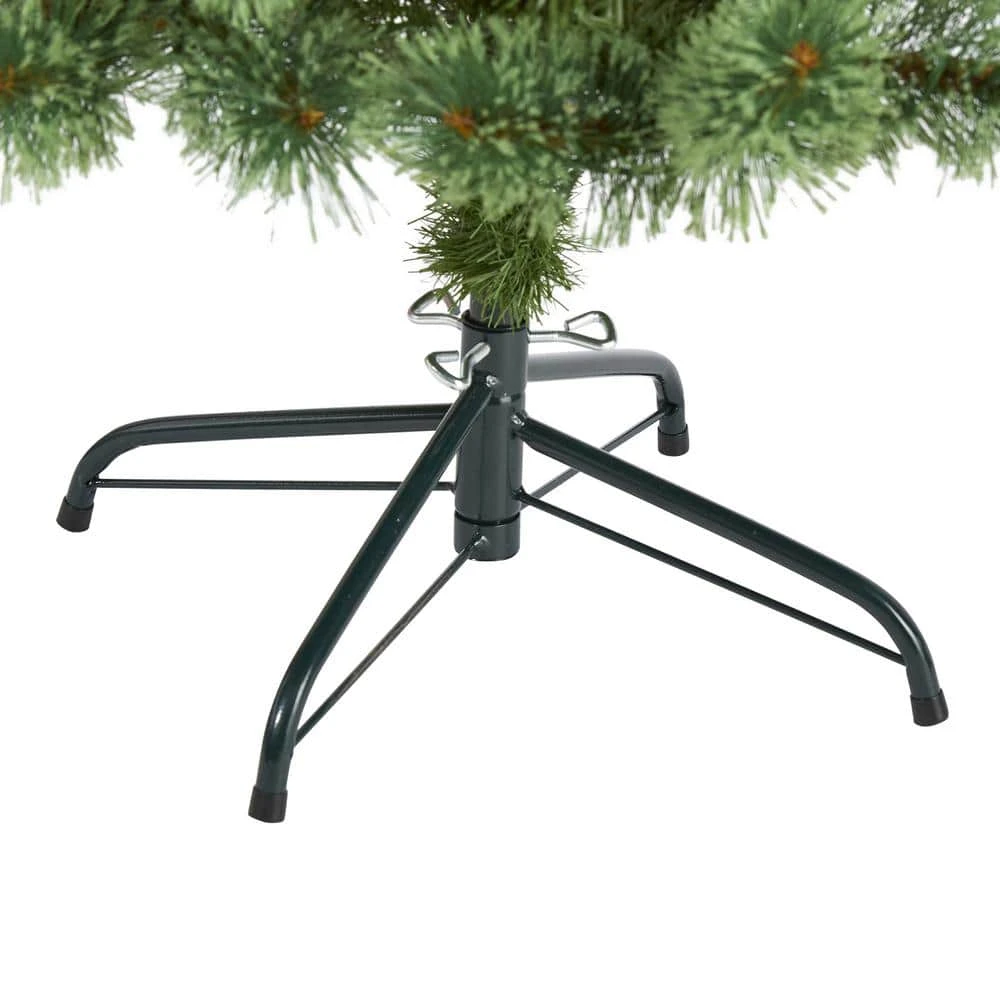 5 Ft. Pre-Lit White Mountain Pine Artificial Christmas Tree With 200 Clear LED Lights And Pine Cones 5 5 Ft. Pre-Lit White Mountain Pine Artificial Christmas Tree With 200 Clear LED Lights And Pine Cones - Image 5