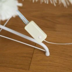 6 Ft. Pre-Lit Fiber Optic White Artificial Christmas Tree With Star Tree Topper 21 6 Ft. Pre-Lit Fiber Optic White Artificial Christmas Tree With Star Tree Topper -Northlight Shop nearly natural pre lit christmas trees t4770 44 1000