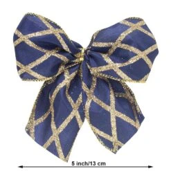 New Traditions 53 In. Blue Silver Diamond Christmas Tree Topper With 12 Matching Mini Bows -Northlight Shop new traditions simplify your holiday christmas tree toppers 49995107dd 1f 1000