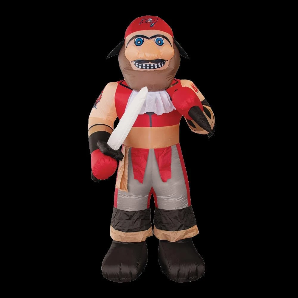7 Ft. Tampa Bay Buccaneers Holiday Inflatable Mascot 1 7 Ft. Tampa Bay Buccaneers Holiday Inflatable Mascot