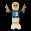 7 Ft. Philadelphia Eagles Holiday Inflatable Mascot -Northlight Shop nfl christmas inflatables 526361 64 1000