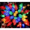 100 Ft. 50 LED Indoor Outdoor String Light For House Roof Patio Tree, Multicolor