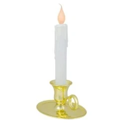 Northlight Lighted LED Window Candle With Oval Handle Base-8 In. -Set Of 4 -Northlight Shop northlight christmas candles 35838595 4f 1000