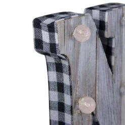 Northlight 47 In. Lighted 3D Wooden's NOEL's Christmas Table Top Decor -Northlight Shop northlight christmas centerpieces 34300497 4f 1000