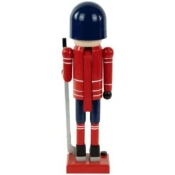 Northlight 14 In. Blue And Red Wooden Christmas Ice Hockey Player Nutcracker -Northlight Shop northlight christmas centerpieces 34851135 1f 1000