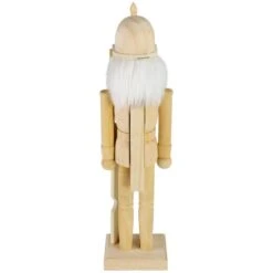 Northlight 15 In. Unfinished Paintable Wooden Christmas Nutcracker With Rifle -Northlight Shop northlight christmas centerpieces 34851144 1f 1000
