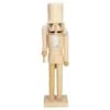 Northlight 15 In. Unfinished Paintable Wooden Christmas Nutcracker With Sword -Northlight Shop northlight christmas centerpieces 34851145 64 1000