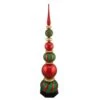 Northlight 54 In. Green And Red Topiary Finial Tower Commercial Christmas Decoration -Northlight Shop northlight christmas centerpieces 34891310 64 1000