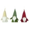 Northlight Standing Plush Gnomes Christmas Figurine Ornaments-8.5"-Set Of 3 -Northlight Shop northlight christmas centerpieces 35250562 64 1000