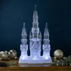 Northlight LED Lighted Winter Church Acrylic Christmas Decoration-17.5" -Northlight Shop northlight christmas centerpieces 35690064 31 1000
