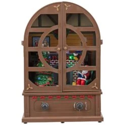 Northlight LED Lighted And Musical Retro Radio With Santa Scene Christmas Decoration-12.5" 11 Northlight LED Lighted And Musical Retro Radio With Santa Scene Christmas Decoration-12.5" -Northlight Shop northlight christmas centerpieces 35769679 1f 1000