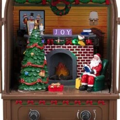 Northlight LED Lighted And Musical Retro Radio With Santa Scene Christmas Decoration-12.5" 14 Northlight LED Lighted And Musical Retro Radio With Santa Scene Christmas Decoration-12.5" -Northlight Shop northlight christmas centerpieces 35769679 76 1000