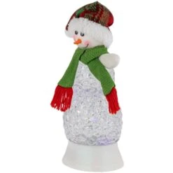 Northlight LED Lighted Acrylic Snowman Christmas Snow Globe-11 In. -Northlight Shop northlight christmas figurines 35690069 fa 1000