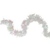 Northlight 50 Ft. 5 Ply Unlit Festive White Iridescent Thick Cut Christmas Tinsel Garland -Northlight Shop northlight christmas garland 32274105 64 1000