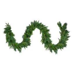 Northlight 9 Ft. X 14 In. Unlit Mixed RoseMary Emerald Angel Pine Artificial Christmas Garland