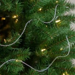Northlight 4mm X 100 Ft. Small Shiny Clear Iridescent Beaded Christmas Garland -Northlight Shop northlight christmas garland 33406636 31 1000