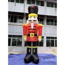 Northlight Lighted Inflatable Nutcracker Soldier Commercial Outdoor Christmas Decoration-20ft. -Northlight Shop northlight christmas inflatables 35768205 fa 1000