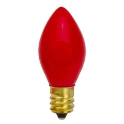 Northlight 2 In. C7 Red Opaque Christmas Replacement Bulbs (Set Of 4) 5 Northlight 2 In. C7 Red Opaque Christmas Replacement Bulbs (Set Of 4) -Northlight Shop northlight christmas light bulbs 34316480 4f 1000