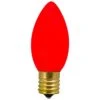 Northlight 3 In. C9 Red Opaque Christmas Replacement Bulbs (Set Of 4)