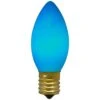 Northlight C9 Blue Opaque Christmas Replacement Bulbs (Pack Of 4) -Northlight Shop northlight christmas light bulbs 34316496 64 1000