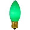 Northlight C9 Green Opaque Christmas Replacement Bulbs (Pack Of 4) -Northlight Shop northlight christmas light bulbs 34316497 64 1000